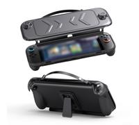 Étuis station d'accueil pour Nintendo Switch 2 2025, poignée avec support à rabat pour Joy-Con pour coque de protection en TPU avec support de base de console