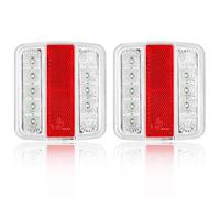 ETUKER 2x Feu Remorque Led 12V 5Fonctions Etanche Feux Arrière pour Remorque Agricole Tracteur ECE R10 EMC
