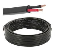 ETUKER Câble 2 Conducteurs 10M Câble véhicule 2 Fils Câble Electrique Remorque 2x0.75mm² Câble Adaptateur Plat 2 pôles