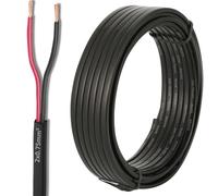 ETUKER Electrique Câble 18AWG 2×0.75mm² 10M Extension Câble 2Conducteurs Automobile Plat 2Fils Câble