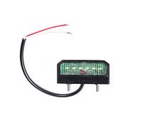 ETUKER LED Eclairage Plaque Immatriculation, 12V~24V LED Feux Arrière de Plaque d’Immatriculation Étanche, pour Camion/Camionnette/Remorque/Voiture/Moto/Lampe De Plaque D'immatriculation(6 LED Puces)