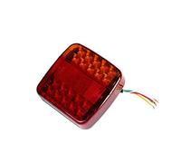 ETUKER Lot de 20 ampoules 20 LED pour remorque 12 V imperméable universel avec lampe de plaque d'immatriculation pour camion/RV/caravane/feux de remorque arrière