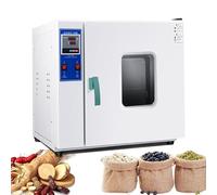 Étuvage de laboratoire, étuve de séchage sous vide avec intérieur en acier inoxydable, incubateur électrique thermostatique numérique de laboratoire avec contrôle de température et minuterie(43L)