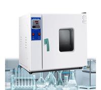 Étuvage de laboratoire, étuve de séchage sous vide de 16 L et 43 L avec intérieur en acier inoxydable, incubateur électrique thermostatique numérique avec contrôle de la température et minuterie(16L)