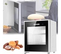 Étuve De Pâte Commerciale 40 L En Acier Inoxydable Avec Contrôle Réglable De Température Et L'humidité For Boulangerie Pâte À Pizza Pâtisserie Pain Artisanal(220v)