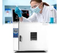 Étuve de séchage numérique à convection forcée - Contrôle de la température de 50 °C à 280 °C, grande capacité de 16 L/43 L/71 L avec fenêtre en verre trempé double couche, revêtement en acier inoxy