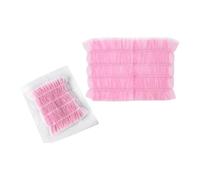 Etyldya 100 Bandeaux élastiques pour Les Soins Du Visage En Spa, En Tissu Non Tissé, Confortables et Adaptés Aux Spas, Salons de Beauté et Plus Encore, Rose