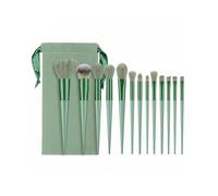 Etyldya 13 Pièces Pinceau de Maquillage Set Kit Brosse Teint Outils Yeux Fibres Synthétiques Douces Confort Peau Précision Mélange Ombres et Lumières avec
