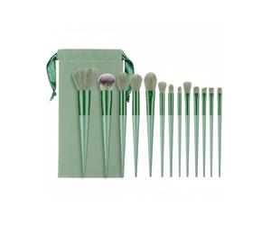 Etyldya 13 Pièces Pinceau de Maquillage Set Kit Brosse Teint Outils Yeux Fibres Synthétiques Douces Confort Peau Précision Mélange Ombres et Lumières avec