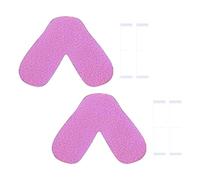 Etyldya 2 Pièces Coussinets Nasaux Pads Anti-fuite Oreiller pour Absorption Huile Matériau Velours Convient Aux Personnes Portant de R, Rose 2 pièces