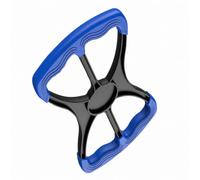 Etyldya Aide à la Station Debt Quatre Poignées Ergonomique til Transfert Fauteuil Cadre Rigide Compact pr Aidants, Personnes Âgées, Bleu