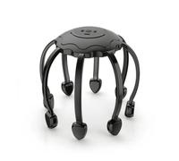 Etyldya Appareil de Massage Électrique Masseur Tête Scalp Relaxant Portable Vibrations Modulables Contrôle Intelligent Poids 1325g Conception Multi- Matériaux, Noir