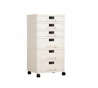 Etyldya Armoire de Rangement Caisson de Bureau Tiroir Verrouillable Organiseur de Documents Chaque Tiroir avec Code Séparé Format A4 et Fournitures Boîtier, 5 Tiroirs 3 Hauts + 2 Bas