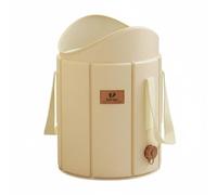 Etyldya Baignoire Portable Bain Pieds Seau Profond Pliable Réservoir Stable Convient à la Détente Familiale Soins des Pieds à la Maison Moments de Spa Privés, Upgraded Knee Wo Lid