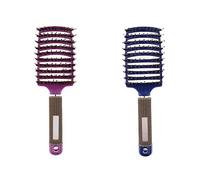 Etyldya Brosse à Cheveux Double Face, Peigne de Coiffage, Brosse de Massage, Peigne à Friser, Surface Antistatique, Convient à Un Usage Professionnel, Multi