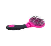 Etyldya Brosse pr Crinière Queue Antidérapant Brosse à Poils Tête en Forme Palte Démêlant pr Écurie