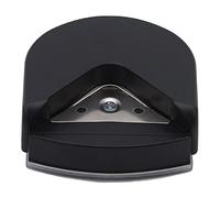 Etyldya Coupe- Arrondis, Petit et Portable, En Plastique Solide, Outil pour Bords de Papier, Photos et Documents, Idéal pour Les écoles et Les Studios, LE NOIR