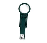 Etyldya Coupe-ongles Professionnel pour Manucure, Coupe-ongles pour Orteils et Doigts avec Loupe, Poignées Robustes et Ergonomiques En Acier Au Carbone pour S, Vert