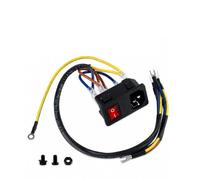 Etyldya Interrupteur Imprimante 3D Boîtier d'Alimentation Prise Iec Commutateur de Commande Pièce de Remplacement en Plastique et Métal Visserie Fournie