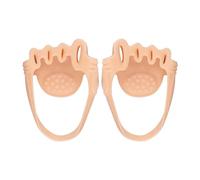 Etyldya Lot de 2 Séparateurs D'orteils Respirants, écarteurs D'orteils En Gel, Coussinets pour Orteils Tordus et Oignons, pour Femmes et Hommes, pour, Peau