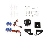 Etyldya Pack de 2 Servomoteurs avec Caméra Panoramique/inclinable PT