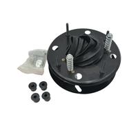 Etyldya Pièce de Rechange pour Mécanisme D'inclinaison de Lavabos à Shampoing avec Manchon En Caoutchouc, Réglable En Hauteur, Diamètre 21 Cm, Compatible, Accessoires 19.9 MM