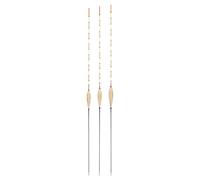 ETYUDPABV 3 flotteurs de pêche, flotteurs en Bois de balsa à Haute sensibilité pour la pêche en Eau Douce, Queue de Couleur vive avec Peinture imperméable, Accessoires de pêche légers et