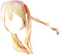 ETZha Cosplay Perruque for TouHou Project Kirisame Marisa light yellow