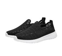EU 35 Baskets Homme Basket Femme Sport Mode été Nouveau modèle Simple Couleur Unie Confortable antidérapant sans Lacet Chaussures légères Basket Femme Sport Chaussures Homme Mocassin Homme