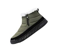 EU 40 Bottes Et Bottes Fourrées Bottes De Neige pour Hommes Bottes De Neige Montantes pour Hommes Baskets Décontractées À La Chaussures Plates Respirantes Et Décontractées Bottes