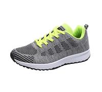 EU 43 chaussures décontractées baskets Femmes dames respirant coussin d'air décontracté léger fond souple à lacets chaussures de course la rosee basket sans lacets homme basket compensee femme