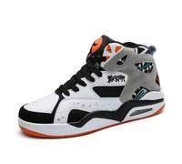 EU 44 Chaussures décontractées Baskets Chaussures de Sport Montantes Respirantes en pour Hommes Chaussure de Baskets Hip-hop à Coussin d'air basquette Homme Basket sans Lacets Homme