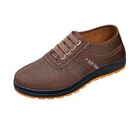 EU 44 chaussures décontractées baskets Hommes talon compensé semelle souple baskets semelle souple bout rond respirant course Western chaussures mode hommes chaussures de course maillot foot france