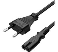 EU Certification, 5 Inch/1.5 m Charger Power Cable 2 Prong for Microsoft Surface Go/Laptop/Book,Surface Pro 1/2/3/4/5/6/7/X, HP Envy, Canon Pixma ¿