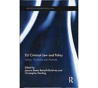 Eu Criminal Law And Policy