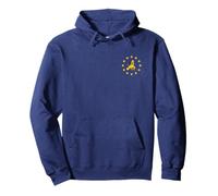EU European Union Flag Country Map of Member Nations Europe Sweat à Capuche