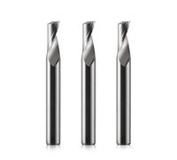 EU_HOZLY Fraise CNC à tige unique 6 mm longueur de coupe 12 mm longueur totale 50 mm fraiseuse CNC en aluminium 3 pièces (6 x 12 x 50)