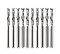 EU_HOZLY UP & DOWN Cut Lot de 10 embouts en carbure hélicoïdal pour routeur CNC, 3,175 x 17 mm