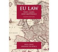Droit de l'UE – Textes, arrêts et documents – 8e édition