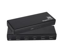 Eu Pl Plastic Shell Ep Program 1080 P 3d Mini 4 Port Hdmi Splitter Switcher 1x4 1 Dans 4 Out Hdmi Distributeur Splitter Compatible Hdtv Ps3 Xbox Ep Programme Bonne Qualité Nipseyteko