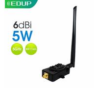 EU Plug EDUP amplificateur de puissance WiFi sans fil, adaptateur Booster de Signal, 5W, 5.8GHz, pour modèle de caméra, avion, télécommande, routeur Nipseyteko
