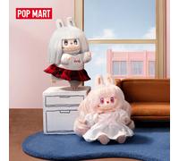 【EU】POP MART THE MONSTERS Série Salon de Coiffure - Pendentif en Vinyle et Peluche Boîte Mystère 1PC/6PCS Boîte Surprise à Collectionner LABUBU Cadeau 6PCS Whole Set