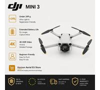 EU Stock 100% Original DJI Mini 3 Drone | Under 249g | 4K HDR Video | Extended Battery Life | True Vertical Shooting | Easy-To-Fly | 2-Year Warranty DJI Mini 3 (DJI RC)