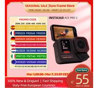 【EU Stock】Insta360 Ace Pro 2 8K Waterproof Action Camera Dual AI chips, 1/1.3-inch sensor AcePro 2 New Single Battery