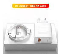 (EU USB to TypeC 2in1) Chargeur rapide USB Type C 88W, pour HUAWEI MatePad Pura 70 80 Ultra P60 P50 Honor 400 200 Magic 7 6 Pro V5 PD, câble de chargeur