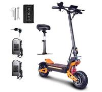 EU2025NEW X5 6000w Scooter électrique 11 pouces tout-terrain modèle X5 unisexe deux roues