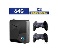 (EU64G) Super Console X2 100000 jeux, console de jeux rétro compatible Sega Saturn/DC/MAME, boîtier