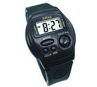 EU665-IT Montre parlante numérique avec son en italien avec réveil et rapport horaire, pour enfants et non vivants
