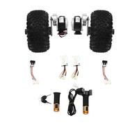 EUAIIPull Kit de conversion électrique 250 W 24 V 10" - Roues doubles avec indicateur numérique - 10 km/h - Moteur pour karts et fauteuils roulants