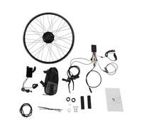 EUAIIPull Kit de conversion pour vélo électrique 250 W 36 V LCD - Moteur sans balais avec transmission réglable à 5 vitesses pour 28/29"